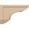 Ekena Millwork 12"W x 36"D x 24"H Classic Bryant Rough Cedar Woodgrain TimberThane Corbel, Primed Tan CORUR12X36X24BRYRCPR - alternate 4